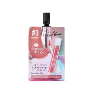 [กล่อง] Nami Make Up Pro Seoul Glam Glossy Creamy Tint #3 Nude Pink ลิปโซลแกลม สีชัด แน่นติดทน ฉ่ําวาว