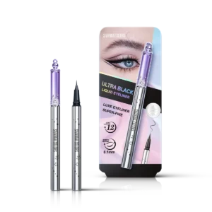 skin-care-makeup-1601 Sivanna Colors ULTRA BLACK LIQUID EYELINER : ES8021 | อายไลเนอร์ #อายไลเนอร์หัวเล็ก เขียนง่าย แห้งไว กันนํ้ากันเหงื่อ