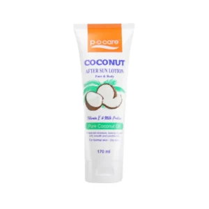 skin-care-makeup-1608 POCARE COCONUT AFTER SUN LOTION ( Face&Body) 170 มล. โลชั่นบํารุงผิวแสบไหม้หลังออกแดด สูตรมะพร้าว