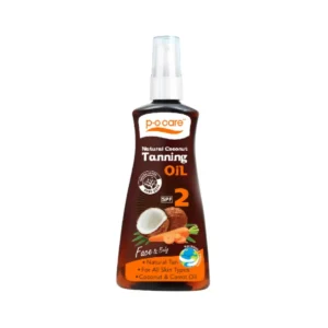POCARE NATURAL COCONUT TANNING OIL SPF2 165ml แทนนิ่งออยล์จากธรรมชาติ ผิวแทนสวย ไม่มีสารทําร้ายปะการัง