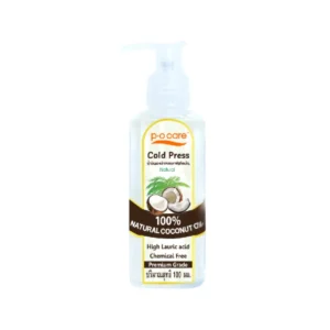 POCARE Natural Coconut Oil Moisturizing น้ํามันมะพร้าวสกัดเย็น เพื่อผิวและผม #POCareThailand ขนาด 100 มล.