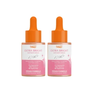 [เเพ็กคู่] POCARE EXTRA BRIGHT SERUM เซรั่มไฮยาซีพลัส 10%ไนอาซินาไมด์ ไบร์ทเทนนิ่งผิวใส ลดจุดด่างดํา สําหรับผิวเเพ้ง่าย