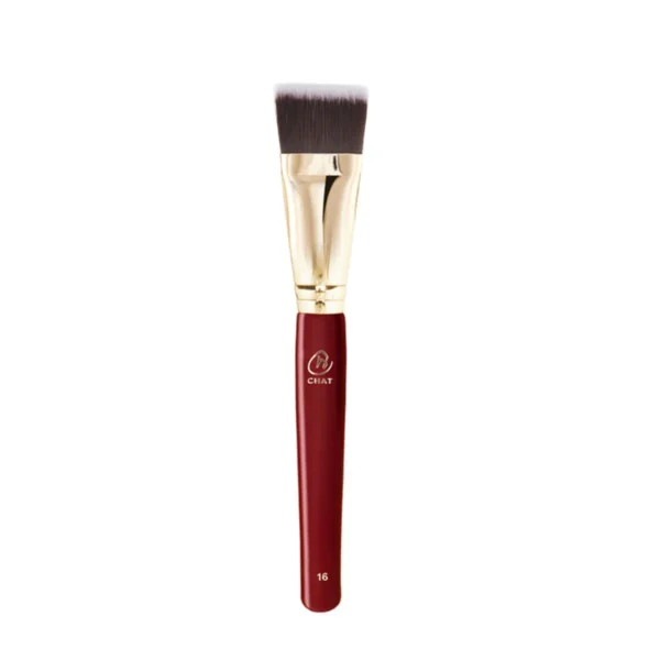 skin-care-makeup-1734 แปรงลงรองพื้นน้องฉัตร แปรงสําหรับลงรองพื้น เบอร์ 16