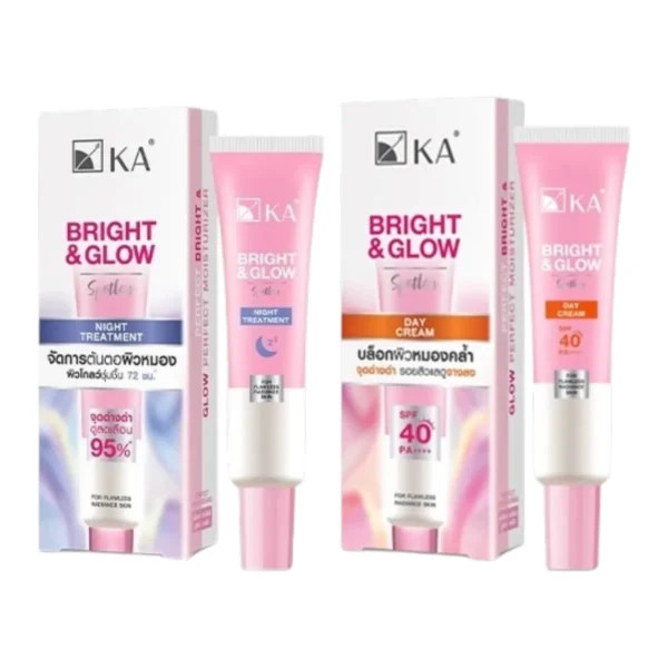 KA BRIGHT & GLOW / เค.เอ. ไบรท์ แอนด์ โกลว์ (เซตคู่ สุดคุ้ม) 35g.