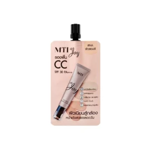 skin-care-makeup-1779 MTI n'JOY รองพื้น CC ปรับสีผิวพร้อมบํารุง ปกปิด คุมมัน เกลี่ยง่าย SPF 30 PA+++ ขนาด 5 กรัม CUOJ1T สี NA สําหรับผิวสองสี