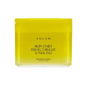 AGLAM TONER PAD SKIN DAILY - 1 กระปุก 60 แผ่น สีเหลือง 1 กระปุก
