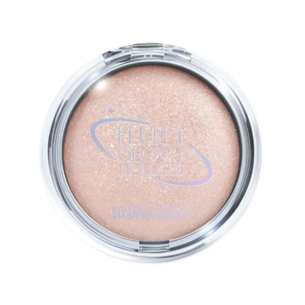 skin-care-makeup-1800 Sivanna Colors Fluffy Glowy HIGHLIGHT : HF313 #ไฮไลท์สไลม์ No.03 Luminous Gold