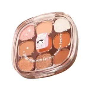 Sivanna Colors Milk Edition Shadow Palette : HF742 #อายแชโดว์ 9 เฉดสีในตลับเดียว สีแน่น สีสวย เกลี่ยง่าย เนื้อละเอียด No.03