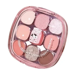 Sivanna Colors Milk Edition Shadow Palette : HF742 #อายแชโดว์ 9 เฉดสีในตลับเดียว สีแน่น สีสวย เกลี่ยง่าย เนื้อละเอียด No.01