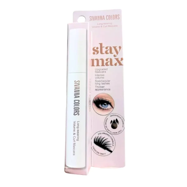 skin-care-makeup-1822 Sivanna Colors stay max Long-Wearing Volume & Curl Mascara : HF214