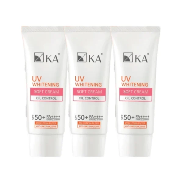 [SUMMER SET] KA UV WHITENING SOFT CREAM SPF 50+ PA++++ 30g (3 ชิ้น)