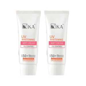 [NEW ARRIVAL] KA UV WHITENING SOFT CREAM SPF 50+ PA++++ 50g.(2 ชิ้น) / เคเอ ยูวี ไวท์เทนนิ่ง ซอฟ ครีมกันแดดขนนก (2 ชิ้น)