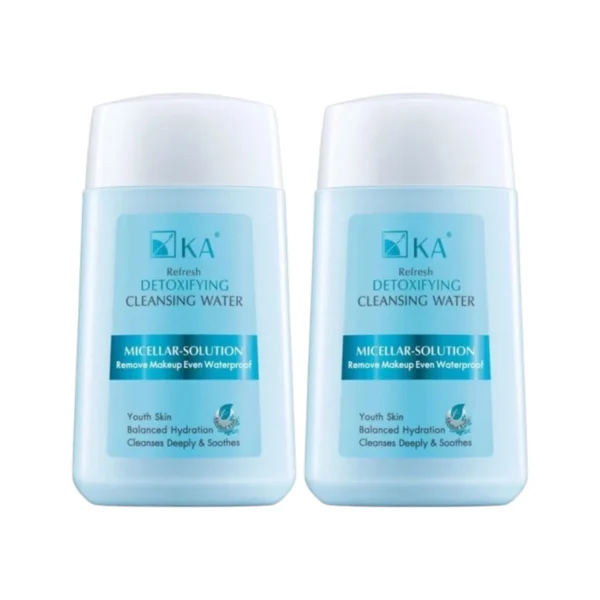 skin-care-makeup-1856 KA Refresh Cleansing Water สูตร Detoxifying 85 ml. (2 ชิ้น) / เคเอ รีเฟรช คลีนซิ่ง วอเตอร์ สูตร ดีท็อกซ