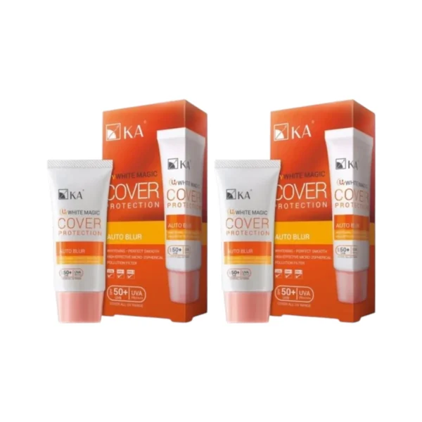 KA UV White Magic Cover Protection SPF50+ PA++++ 30g.(2 ชิ้น)/เคเอ ยูวี ไวท์ เมจิคโคเวอร์ โพรเทคชั่น