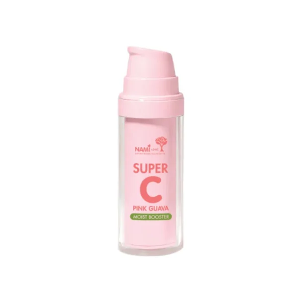 [ขวด] Nami Super C Pink Guava Moist Booster 30ml. มอยส์ฝรั่งชมพู บูสต์ผิวไบรท์ เนียนใส อิ่มฟู เติมความชุ่มชื้น