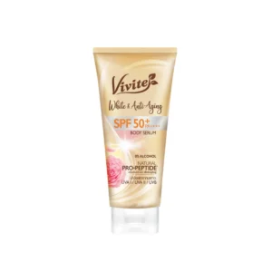 skin-care-makeup-1863 วีไวต์ ไวต์ แอนด์ แอนติ-เอจจิ้ง โลชั่นกันแดดทาผิวกาย 150 มล., ช่วยฟื้นบํารุงผิวที่คลําเสีย เผยผิวใหม่ที่กระจ่างใส เนียนนุ่ม