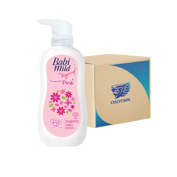 เบบี้มายด์ โลชั่นบํารุงผิว Sweety Pink (ชมพู) 350ml x12