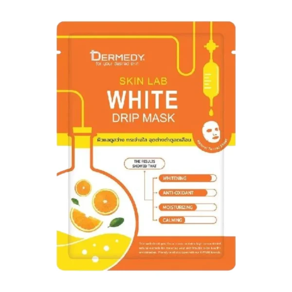 DERMEDY SKIN LAB DRIP MASK เดอร์มีดี สกิน แลป ดริป มาสก์ WHITE