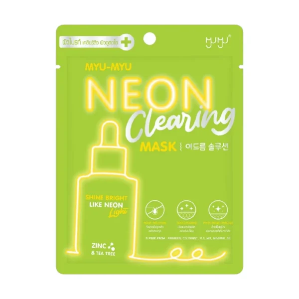 MYU MYU NEON MASK มิว มิว นีออน มาส์ก 25 กรัม CLEARING