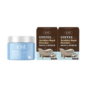 skin-care-makeup-2006 JOSE White Plus Body Cream 250 กรัม 1 กระปุก และ JOSE Coffee Soap & Scrub ครีมโจเซ่ ไวท์ พลัส ขนาด 100 กรัม 2 ก้อน