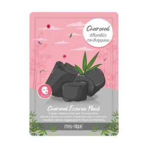 skin-care-makeup-2023 MYU-NIQUE Essence Mask มิว-นิค เอสเซ้นส์ มาสก์ 25g CHARCOAL