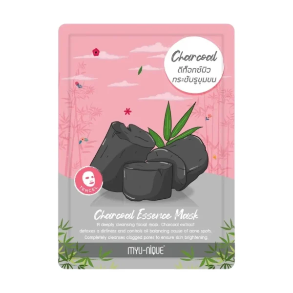 MYU-NIQUE Essence Mask มิว-นิค เอสเซ้นส์ มาสก์ 25g CHARCOAL