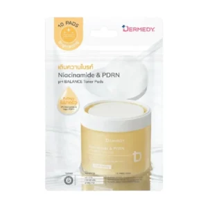 (แบบซอง)DERMEDY pH BALANCE TONER PAD เดอร์มีดี พีเอช บาลานซ์ โทนเนอร์ แพด Niacinamideแบบซอง