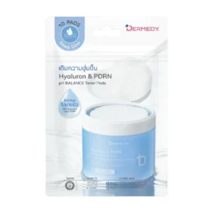 (แบบซอง)DERMEDY pH BALANCE TONER PAD เดอร์มีดี พีเอช บาลานซ์ โทนเนอร์ แพด Hyaluronแบบซอง