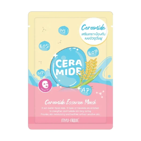 skin-care-makeup-2070 MYU-NIQUE Essence Mask มิว-นิค เอสเซ้นส์ มาสก์ 25g CERAMIDE