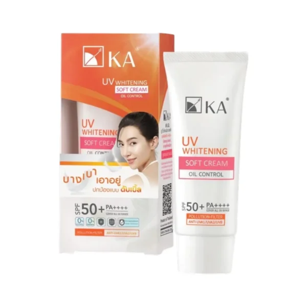 [NEW ARRIVAL] KA UV WHITENING SOFT CREAM SPF 50+ PA++++ 50g. / เคเอ ยูวี ไวท์เทนนิ่ง ซอฟ ครีมกันแดดขนนก