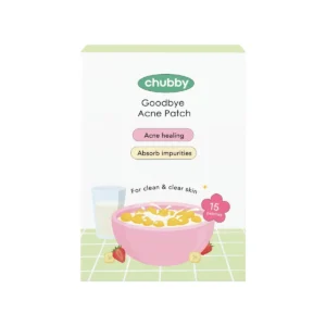 แผ่นแปะสิวชับบี้ Chubby Goodbye Acne Patch ชนิดไฮโดรคอลลอยด์ ลดการอักเสบของสิว ป้องกันแบคทีเรีย ดอกไม้ (15 ดวง)
