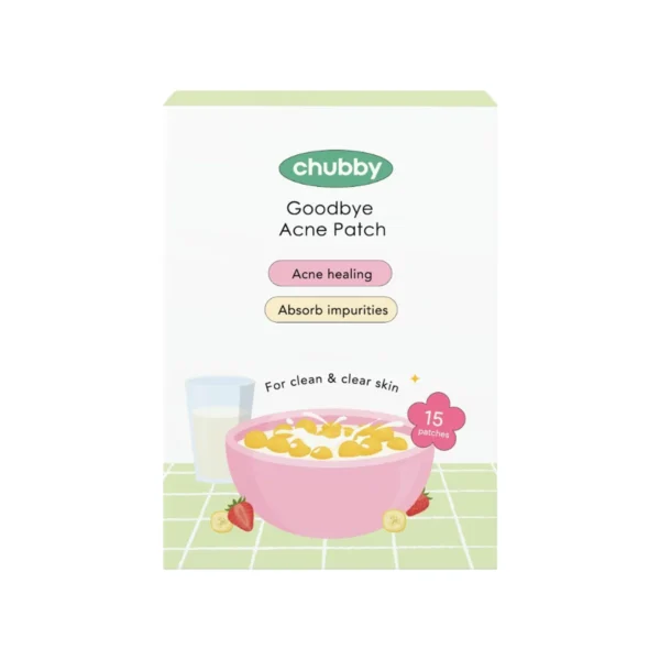 skin-care-makeup-2140 แผ่นแปะสิวชับบี้ Chubby Goodbye Acne Patch ชนิดไฮโดรคอลลอยด์ ลดการอักเสบของสิว ป้องกันแบคทีเรีย ดอกไม้ (15 ดวง)