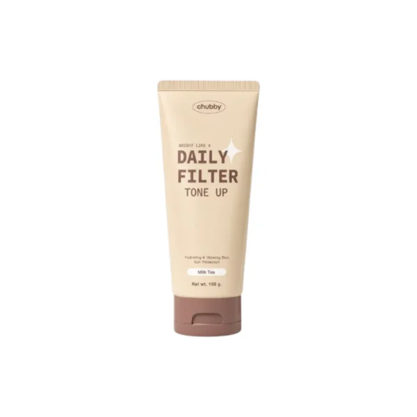 [โทนอัพชานม] โทนอัพฟิลเตอร์ชับบี้ มิลค์ ที Chubby Daily Filter Tone Up (Milk Tea) 100 g. 1 หลอด