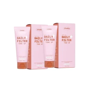 [โทนอัพพี่ดารา!] โทนอัพฟิลเตอร์ชับบี้ Chubby Daily Filter Tone Up 100 g. 2 หลอด
