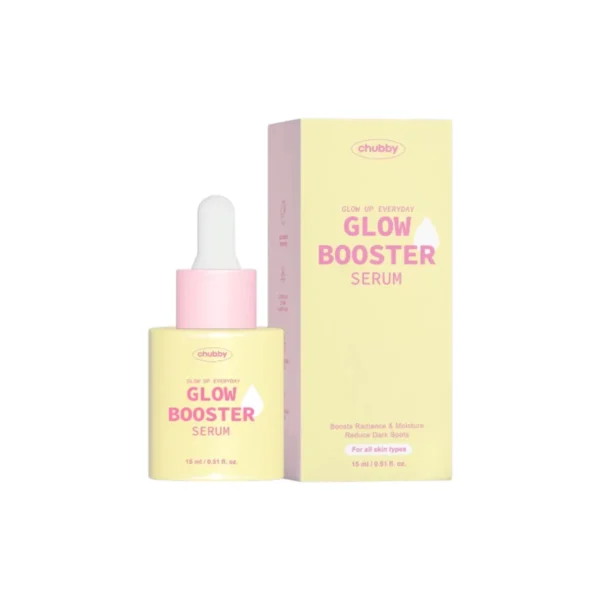 Chubby Glow Booster Serum 15 ml ชับบี้ โกลว์ บูสเตอร์ เซรั่ม 15 มล. เซรั่มบูสผิวฉ่ําโกลว์ 2 ขวด