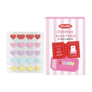 แผ่นแปะสิวชับบี้ Chubby Goodbye Acne Patch ชนิดไฮโดรคอลลอยด์ ลดการอักเสบของสิว ป้องกันแบคทีเรีย Self Love (30 ดวง)