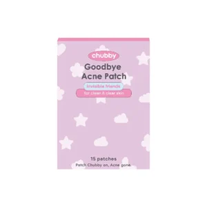 แผ่นแปะสิวชับบี้ Chubby Goodbye Acne Patch ชนิดไฮโดรคอลลอยด์ ลดการอักเสบของสิว ป้องกันแบคทีเรีย Invisible Friends