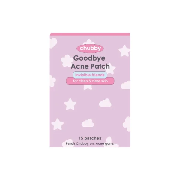 skin-care-makeup-2159 แผ่นแปะสิวชับบี้ Chubby Goodbye Acne Patch ชนิดไฮโดรคอลลอยด์ ลดการอักเสบของสิว ป้องกันแบคทีเรีย Invisible Friends