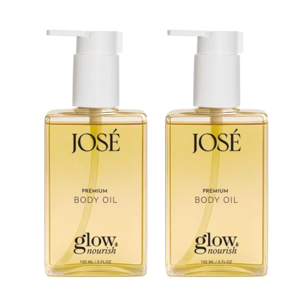 1 แถม 1 JOSE Premium Body Oil โจเซ่ พรีเมียม บอดี้ ออยล์ ขนาด 150 ml. คละกลิ่นได้ (เพิ่มกลิ่นใหม่) Glow & Nourish 1 Glow & Nourish 1