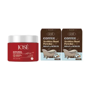 skin-care-makeup-2169 JOSE Extra White 250 กรัม และ JOSE Soap & Scrub 100 กรัม ครีมโจเซ่กระปุกแดง 1 สบู่สครับโจเซ่ 2