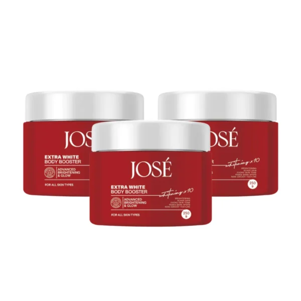 skin-care-makeup-2170 JOSE EXTRA WHITE BODY BOOSTER โจเซ่ เอ็กซ์ตร้า ไวท์ บอดี้ บูสเตอร์ 250 กรัม ครีมแดง 3