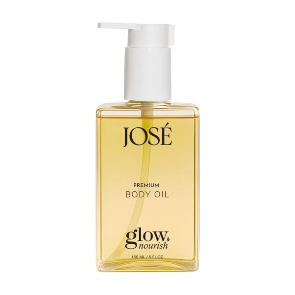 JOSE PREMIUM BODY OIL โจเซ่ พรีเมียม บอดี้ ออยล์ ขนาด 150 ml. 1 ขวด (เพิ่มกลิ่นใหม่) Glow & Nourish 1