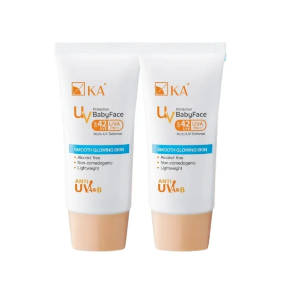 skin-care-makeup-2183 KA UV Protection BabyFace SPF 42 PA+++ 30 g. (2 ชิ้น) / เคเอ ยูวี โพรเทคชั่น เบบี้เฟซ เอสพีเอฟ42 พีเอ++