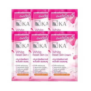 KA WHITE RESET SKIN CREAM 10 g. / เคเอ ไวท์ รีเซ็ต สกิน ครีม แบบซอง (1กล่อง = 6 ซอง)