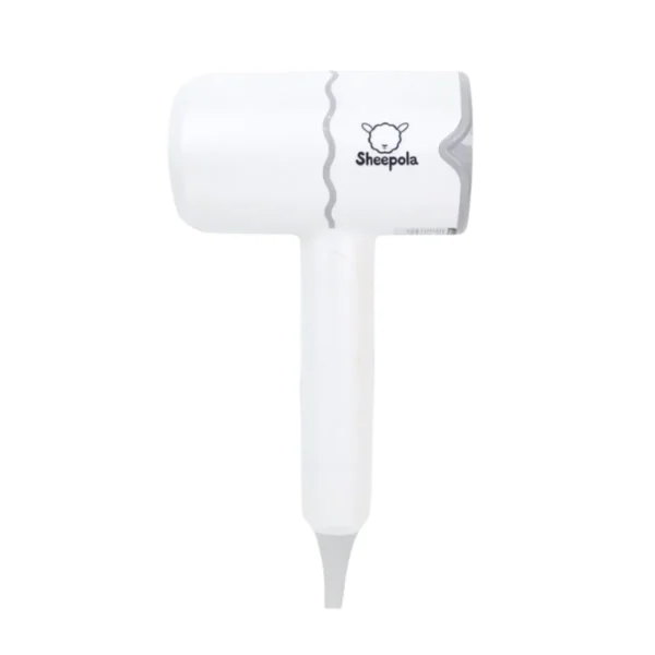 small-appliance-0033 SHEEPOLA ไดร์เป่าผม Hair Dryer 1600วัตต์ D163 รับประกัน1ปี พับได้ มี มอก. เครื่องเป่าผมไฟฟ้า ลมเย็น ลมร้อน ขาว