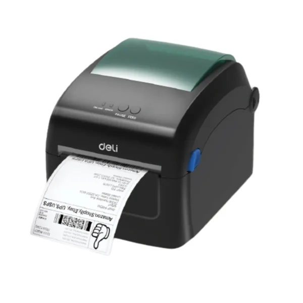 DELI S401 เครื่องพิมพ์สติ๊กเกอร์ ฉลากสินค้า บาร์โค้ด Thermal Label Printer [USB/Bluetooth]
