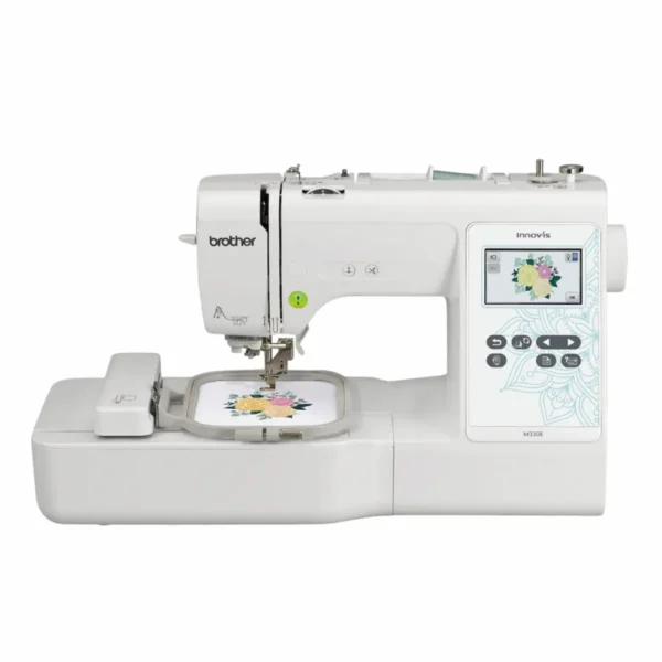 BROTHER [จักรปัก]r M330E Embroidery Machine จักรปักคอมพิวเตอร์ รุ่นเริ่มต้น ปักชื่อนักเรียน ปักโลโก้ (แถมฟรีโปรแกรมPES5)