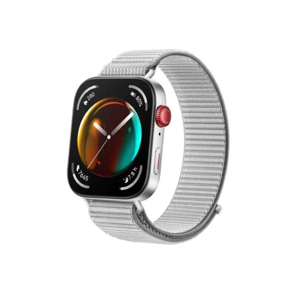 smart-watch-0010 หัวเว่ย WATCH FIT 3 | สมาร์ทวอช จอคมชัด ดีไซน์บาง ใส่ได้ทั้งวัน | ใช้ได้ทั้ง iOSและAndroid | UFicon สีเทา (สายไนล่อน)