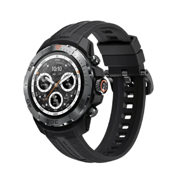 smart-watch-0012 มีโบร สมาร์ทวอทช์ GS Explorer สีดําเงา