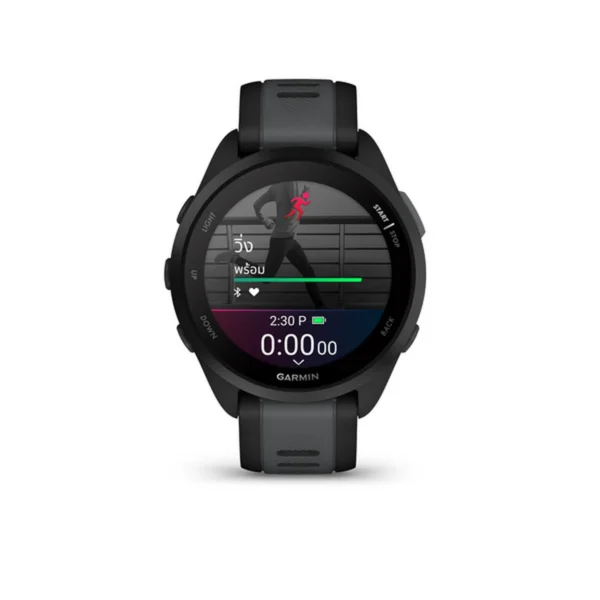 smart-watch-0025 การ์มิน สมาร์ทวอทช์Forerunner 165 สี Black, Slate